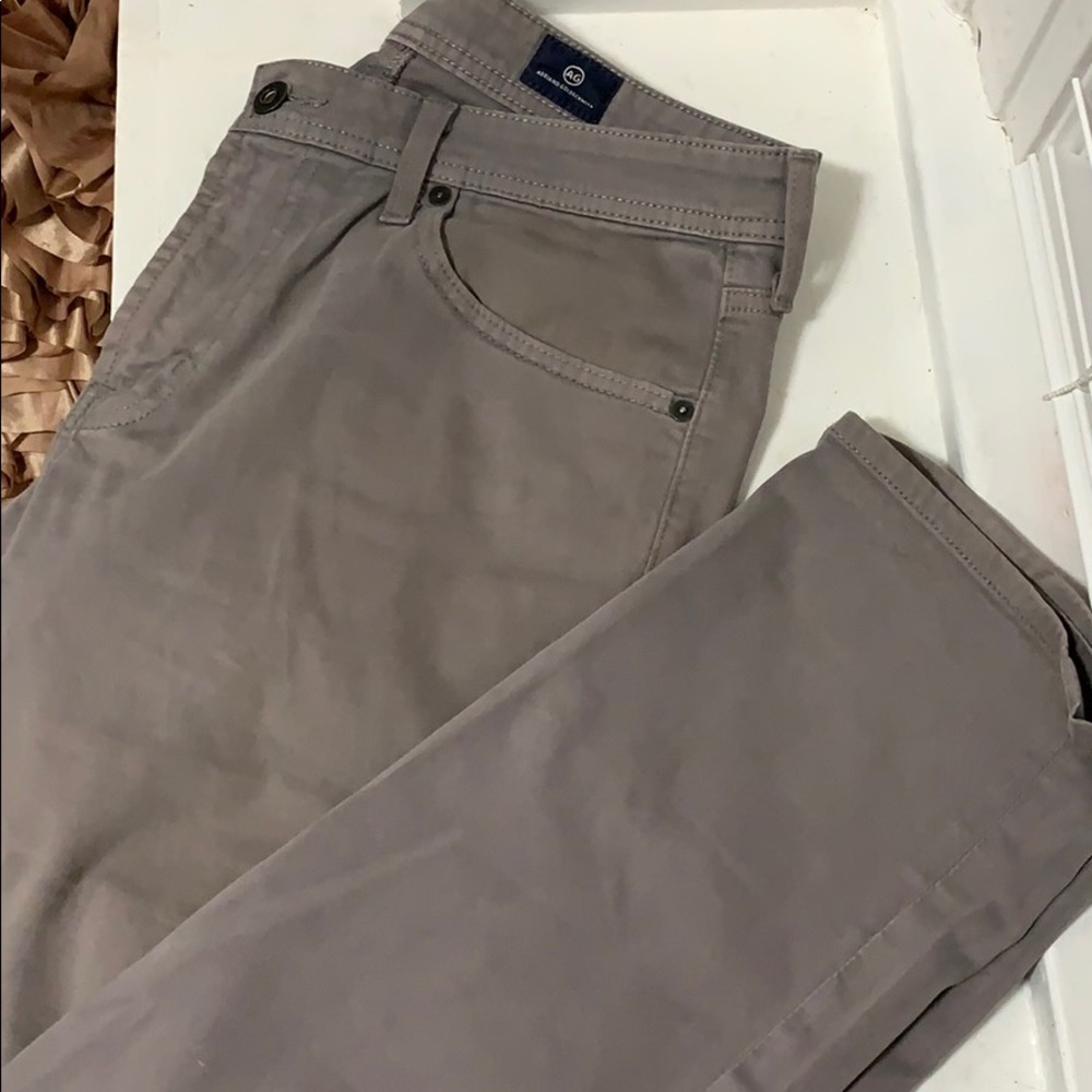 Gray chinos